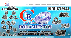 Desktop Screenshot of lacasadelosrodamientos.com